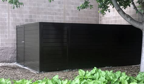 trash enclosure metal gate maker near me|aluminum dumpster enclosure gates.